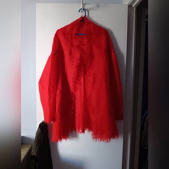 YOHJI YAMAMOTO Dramatic Open Weave Wool Jacket S/M/L - Picture 2 of 10